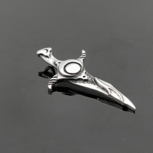 Dije daga en plata 950 artesanal Zahori