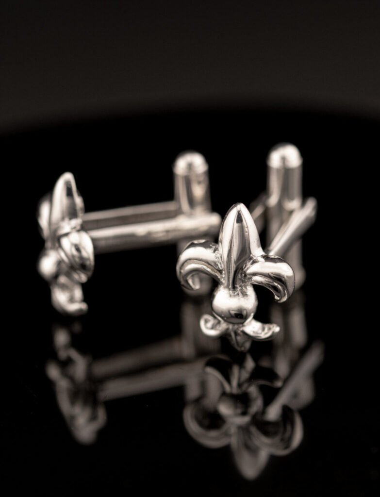 Gemelos para hombre en plata artesanales