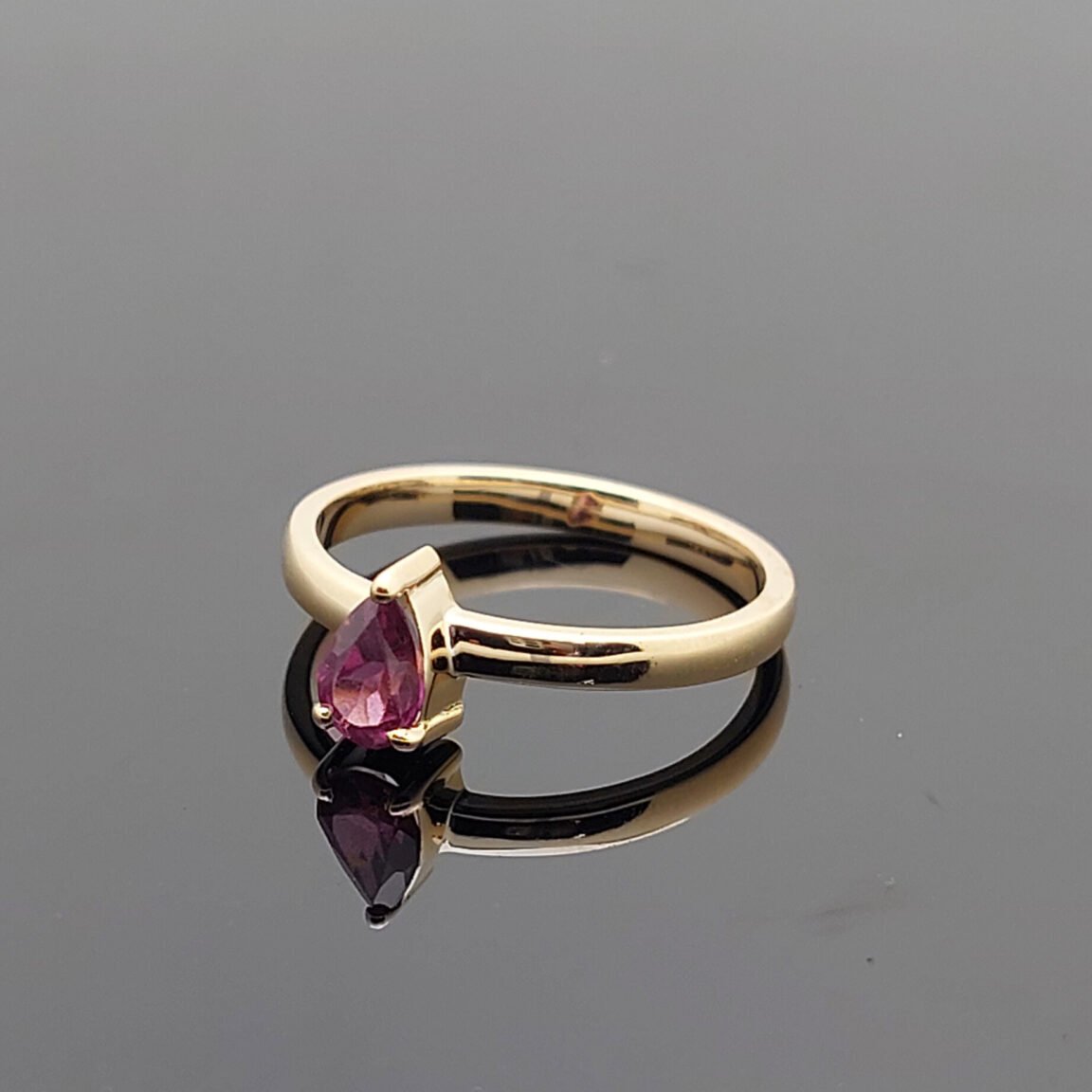 anillo compromiso oro