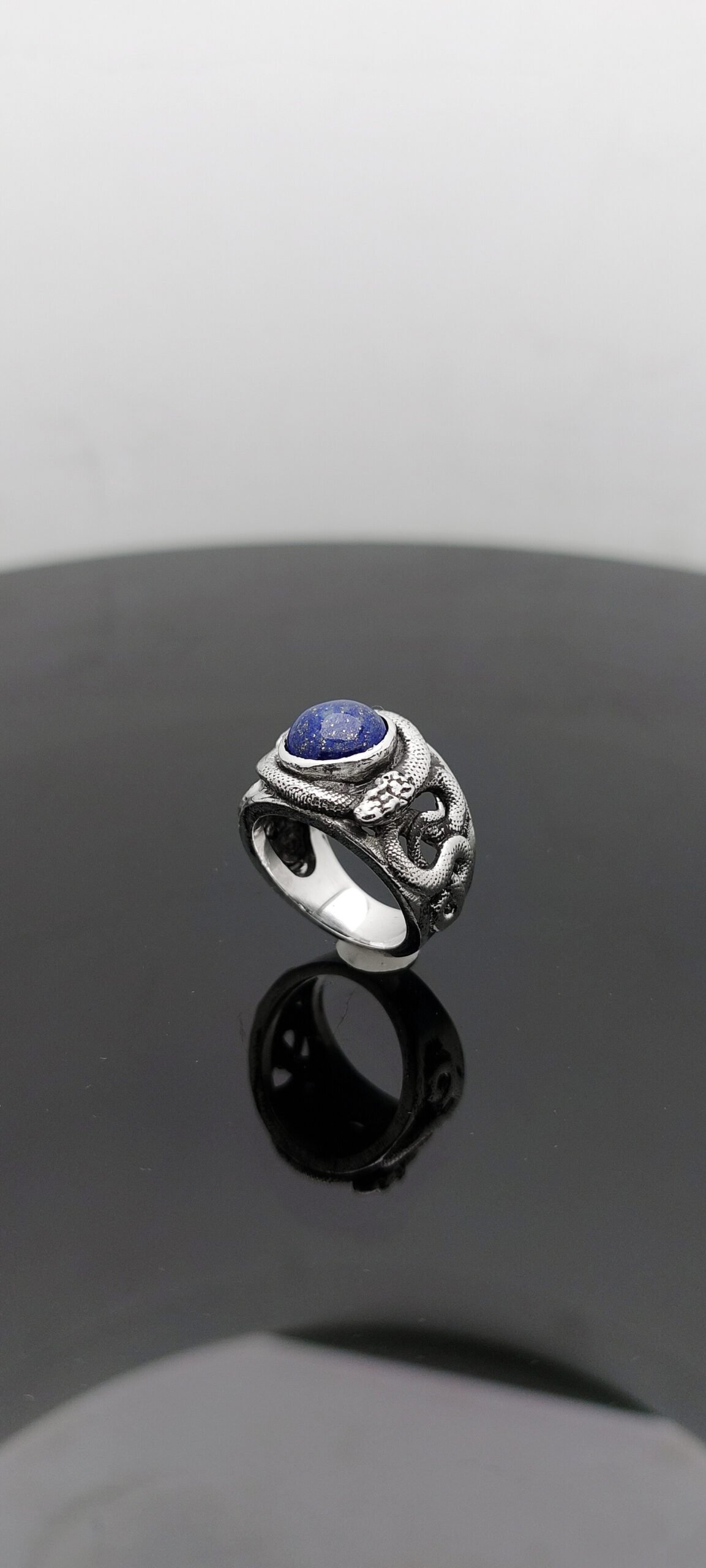 Haku · Anillo plata 950 con piedra natural - Image 4