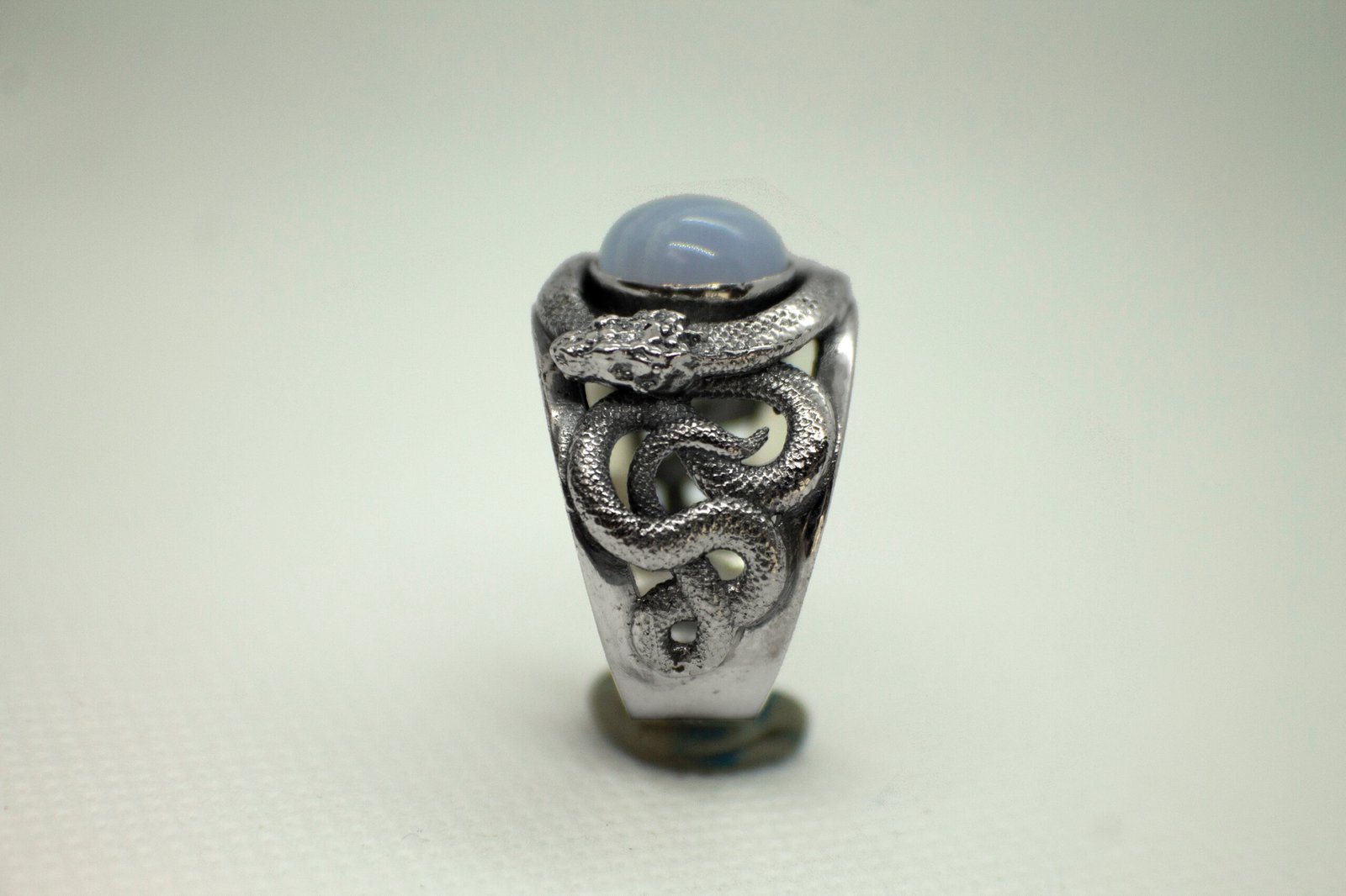 Haku · Anillo plata 950 con piedra natural - Image 7