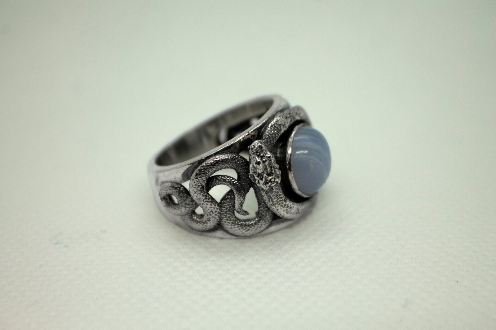 Haku · Anillo plata 950 con piedra natural - Image 5