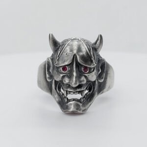 anillo hannya plata zahori