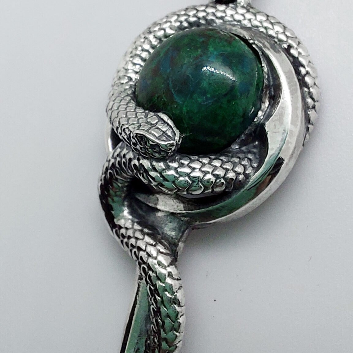 llave serpiente zahori plata