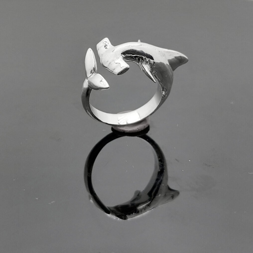 Shark · Anillo plata 950 - Image 4