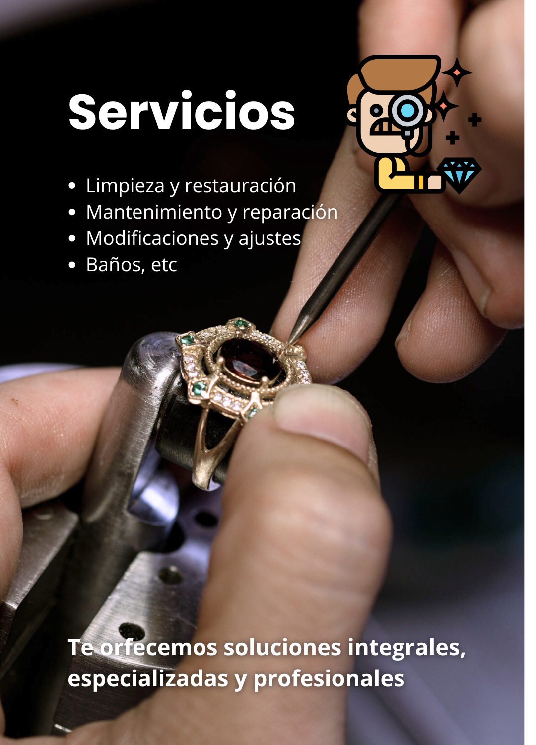 servicios integrales de joyeria fina