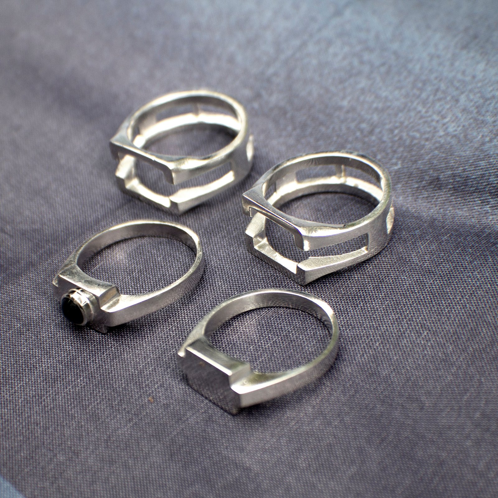 Modular · Anillo plata piedra - Image 6
