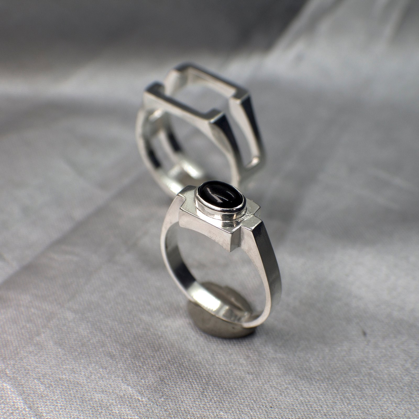 Modular · Anillo plata piedra - Image 2