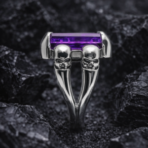 Mineral anillo plata y piedra